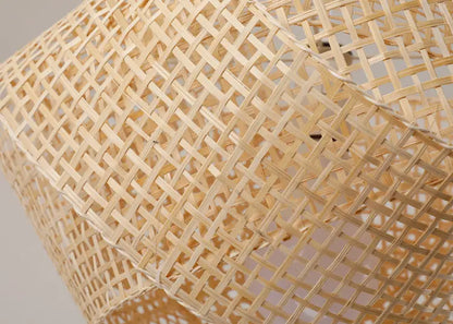 Chaner Bamboo Pendant Light Woven Shade