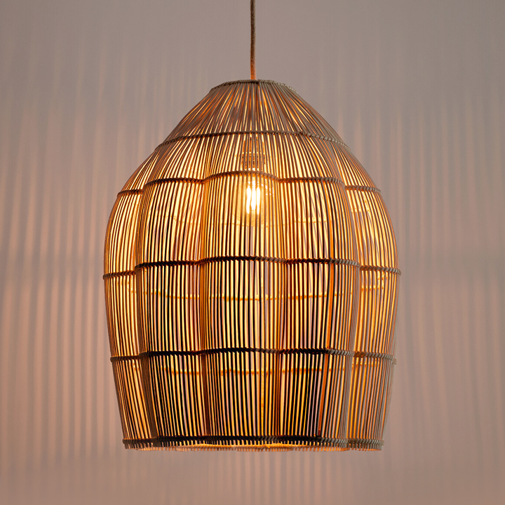 Dankia Rattan Pendant Light Woven Shade