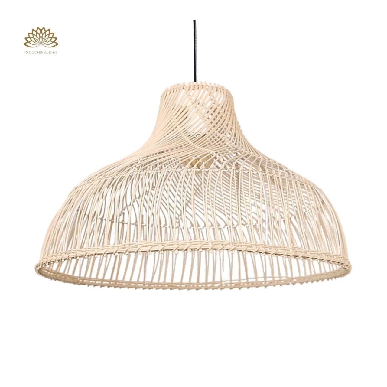 Des Boho Rattan Pendant Light