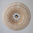 Donut Large Round Rattan Pendant Light