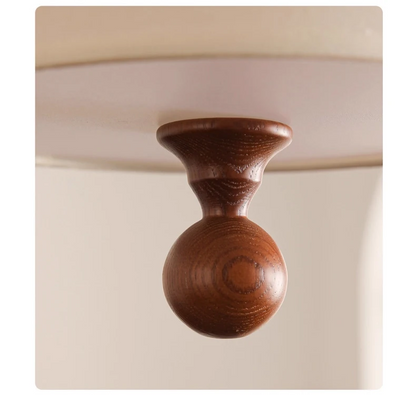 Vanelia 3 Tiers Textile Drum Fabric Pendant Light - Lifestyle & Artisan Detail Angle 4 | IndochinaLight