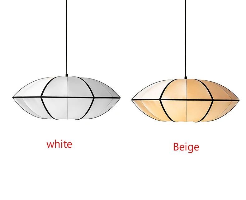 Bombori UFO Wabi-Sabi Silk Pendant Light - Lifestyle & Artisan Detail Angle 10 | IndochinaLight