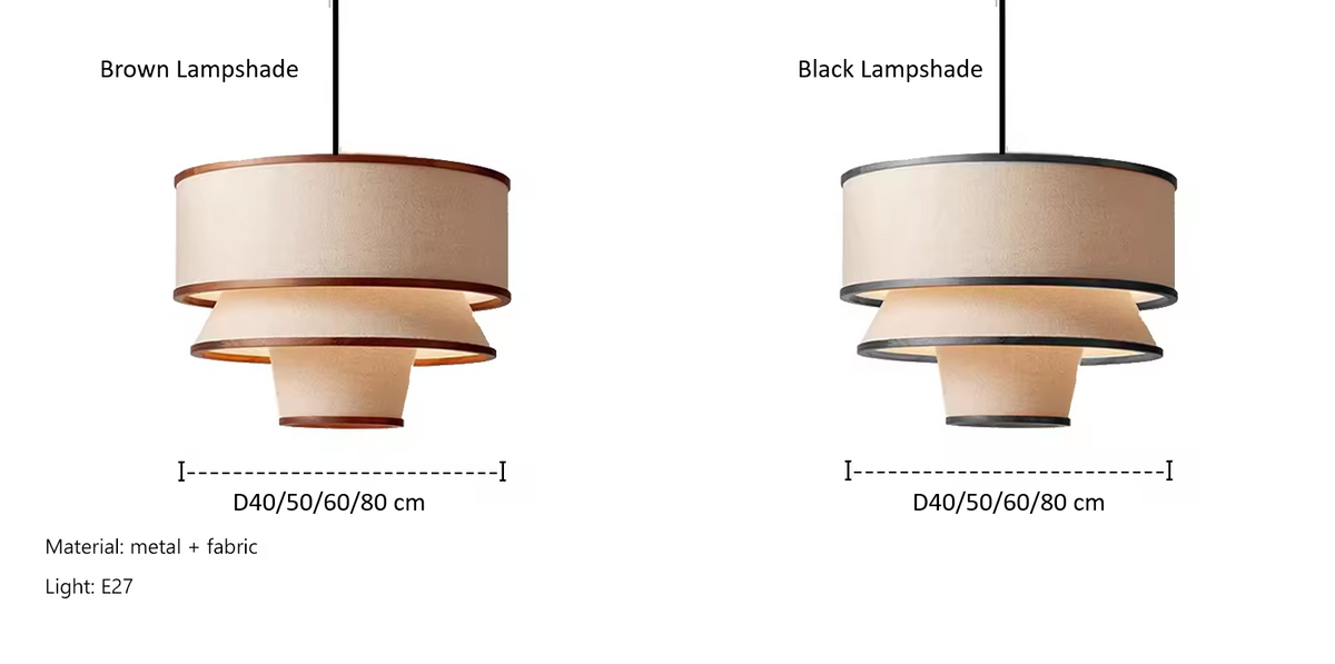 Bruna Walnut Wood and Linen Wabi Sabi Pendant Light - Lifestyle & Artisan Detail Angle 7 | IndochinaLight