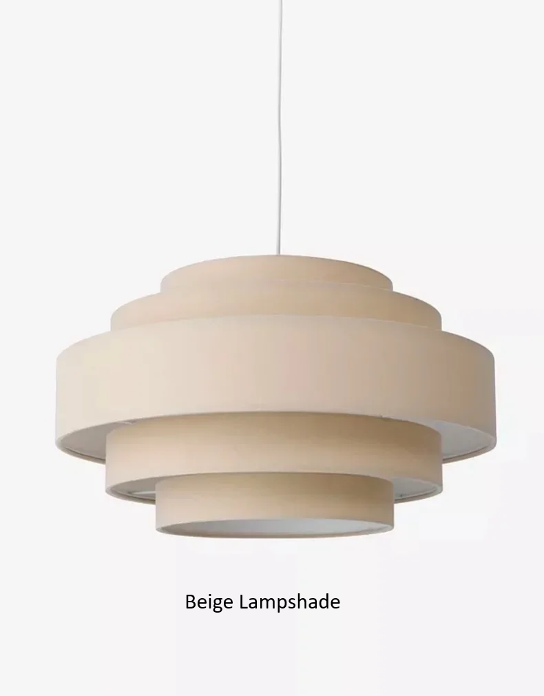 Dumora Wabi Sabi White Nordic Fabric Pendant Light - Lifestyle & Artisan Detail Angle 9 | IndochinaLight