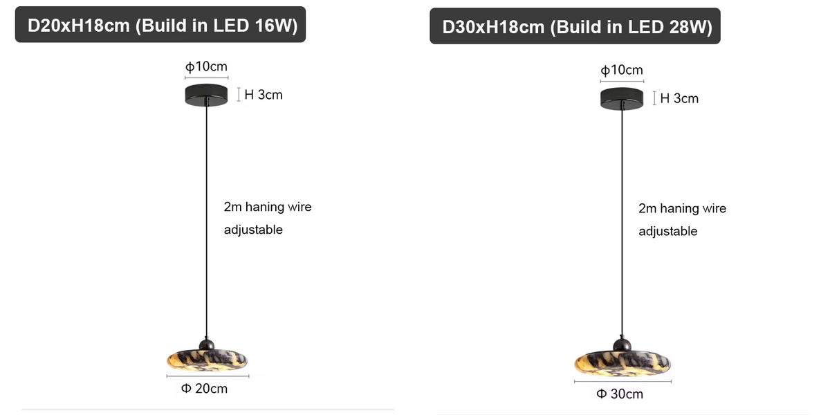 Farno Luxury Black Marble Pendant Light - Lifestyle & Artisan Detail Angle 14 | IndochinaLight