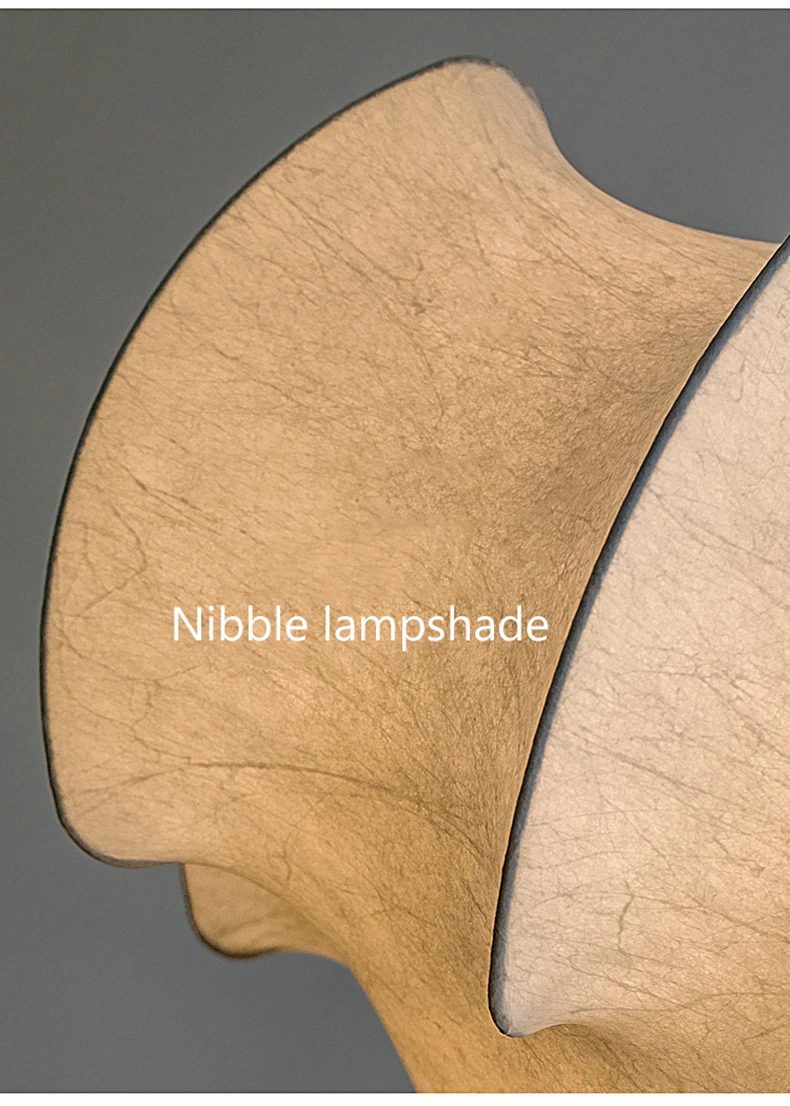Viscontea Cocoon White Silk Wabi Sabi Pendant Light - Lifestyle & Artisan Detail Angle 2 | IndochinaLight
