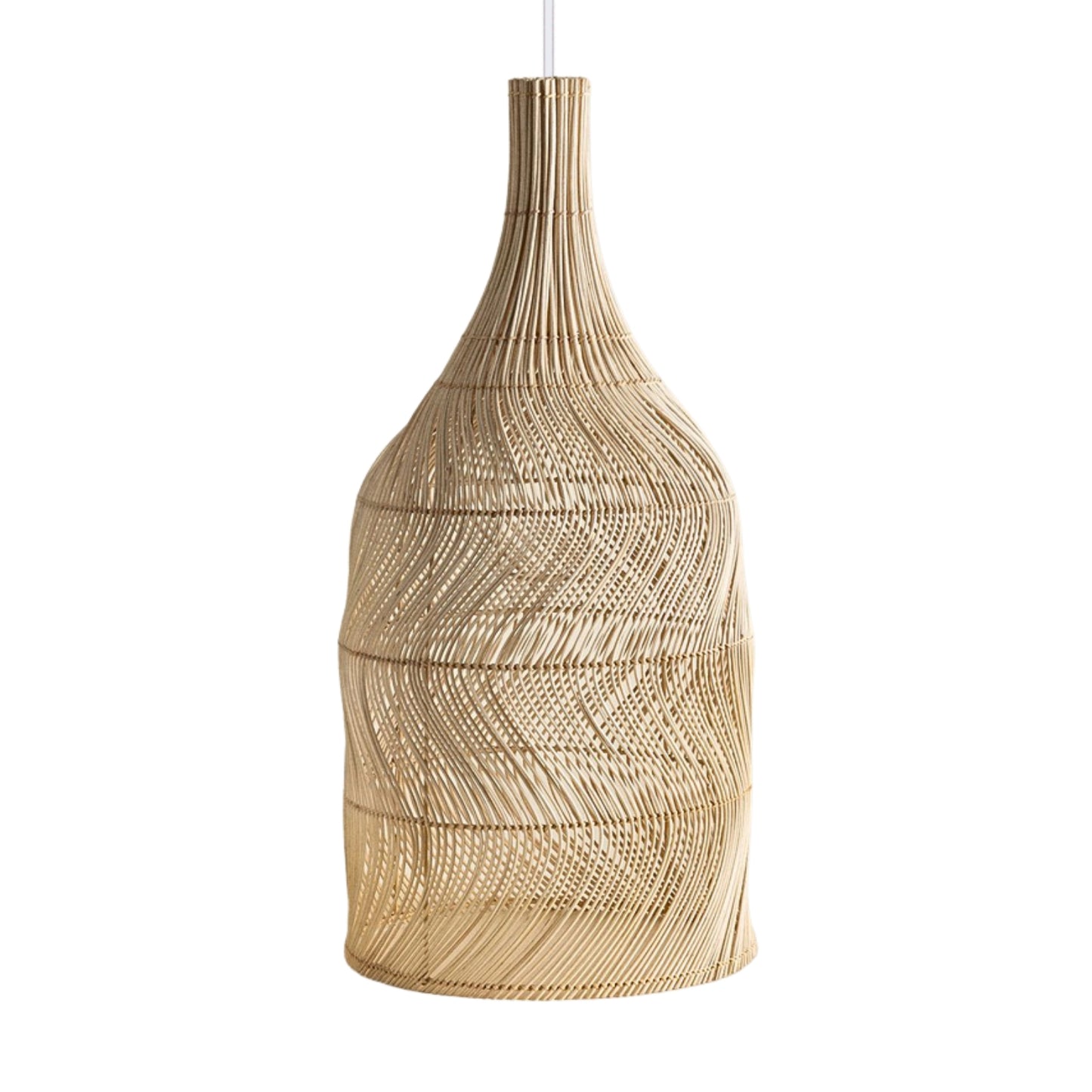Embid Natural Rattan Ceiling Light