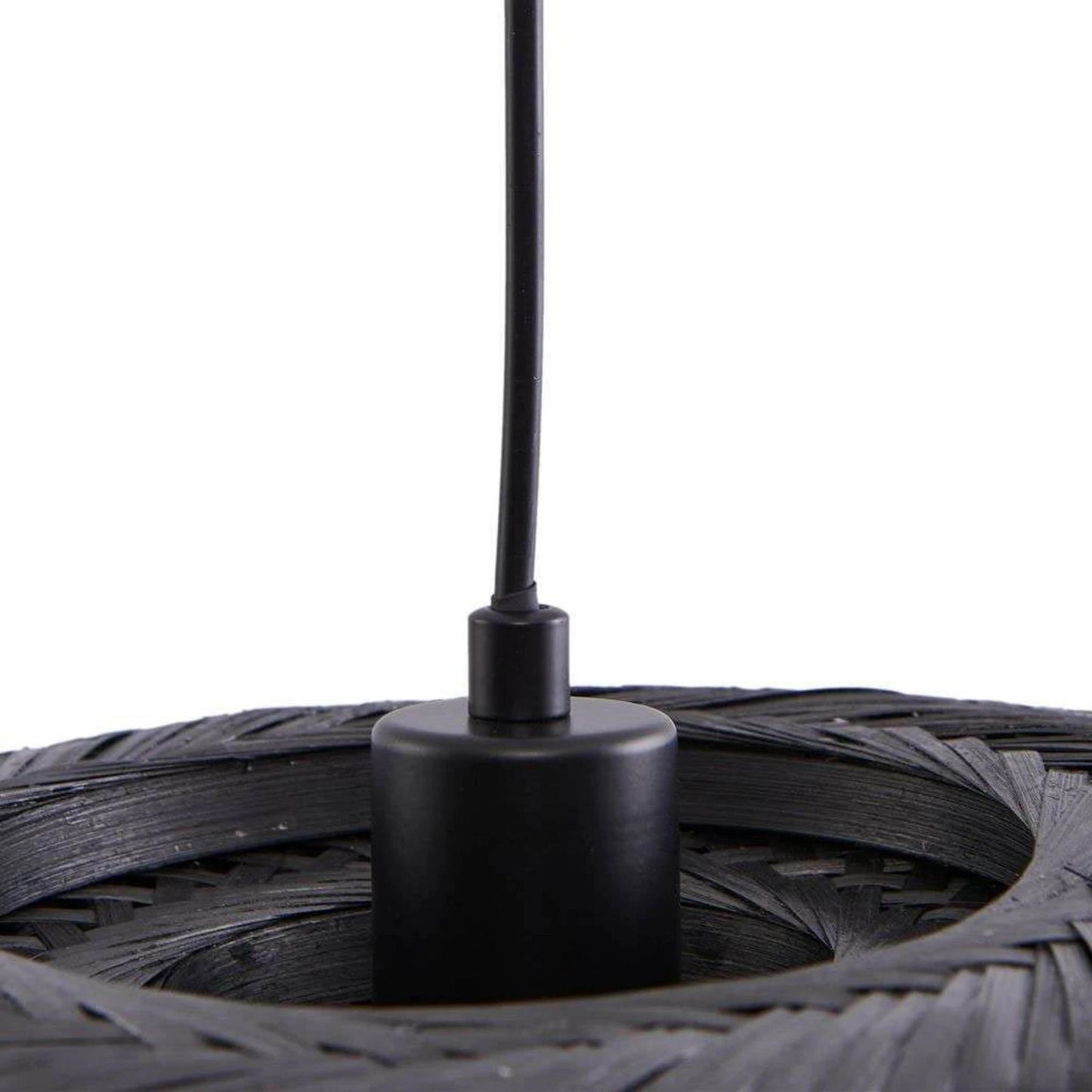 Eskil Black Bamboo Pendant Light