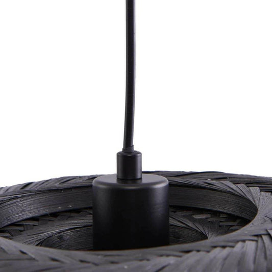 Eskil Black Bamboo Pendant Light Shade