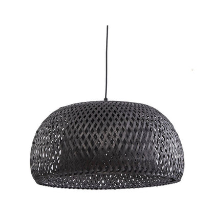 Eskil Black Bamboo Pendant Light