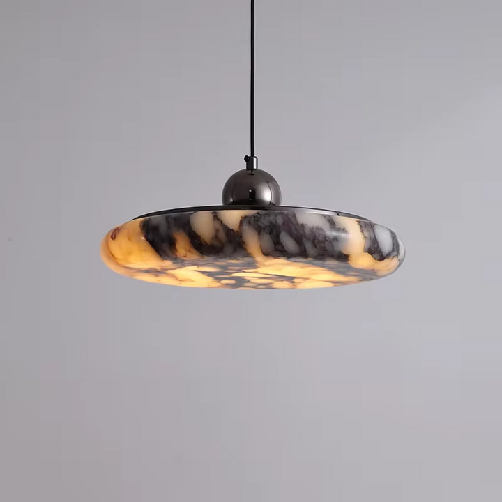 Farno Luxury Black Marble Pendant Light