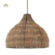 Garlic Coastal Rattan Kitchen Pendant Light