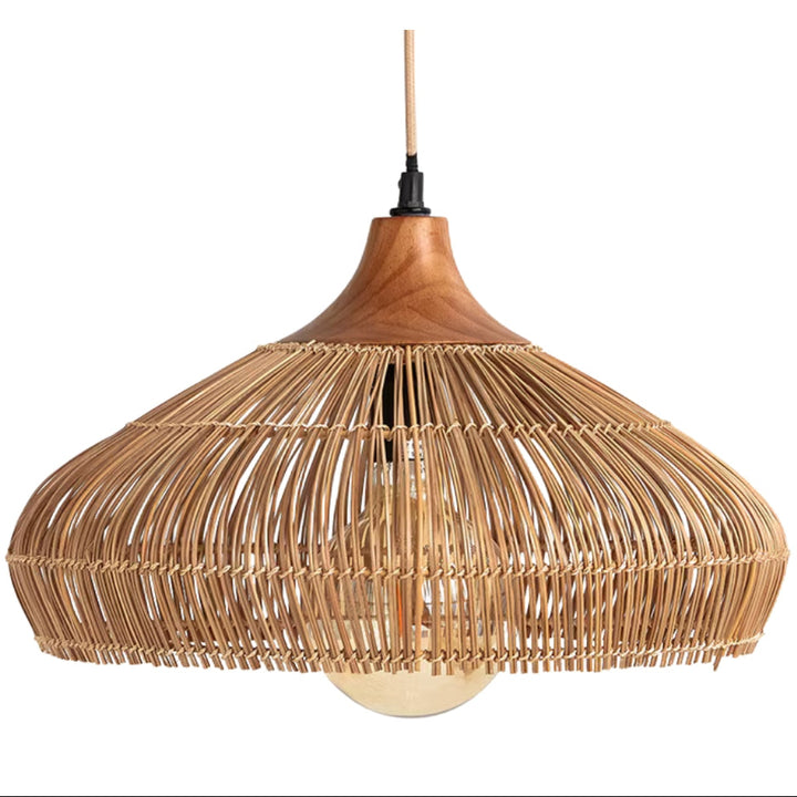Havenly Rattan Dome Pendant Light