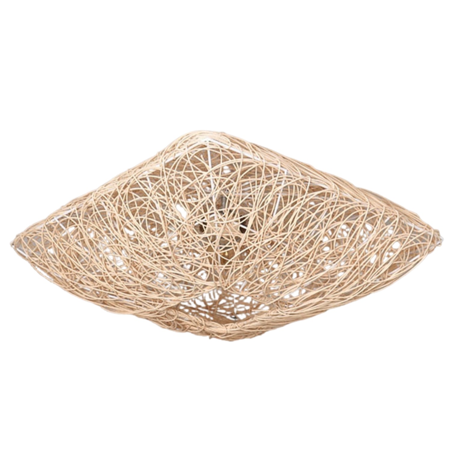Japanese Square Flush Ceiling Light