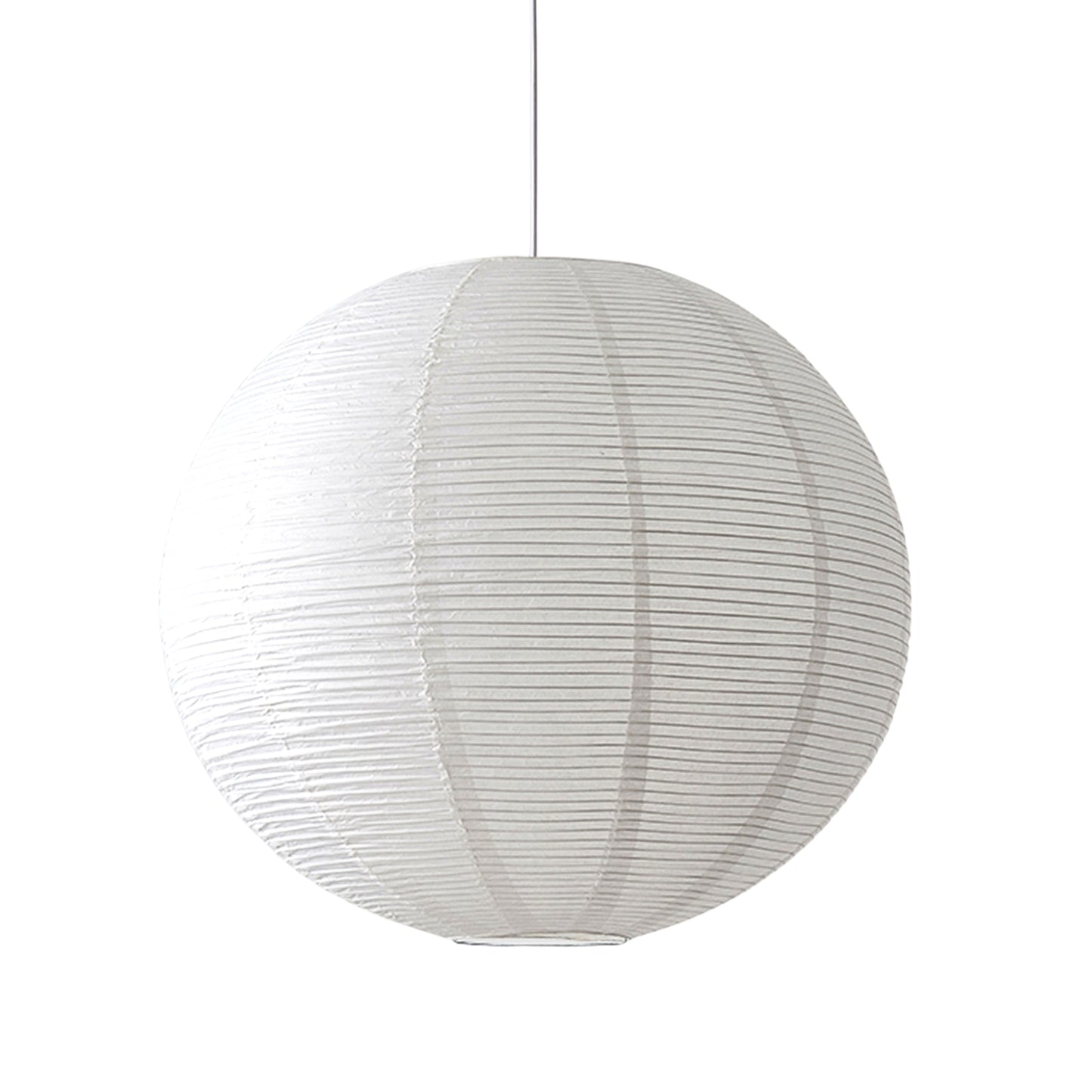 Japanese Wabi Sabi Rice Paper Ball Pendant Light