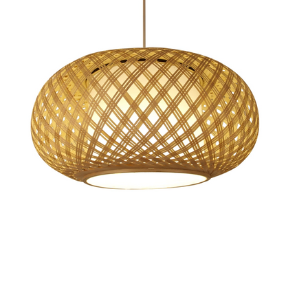 Joyce Woven Bamboo Pendant Light Shade