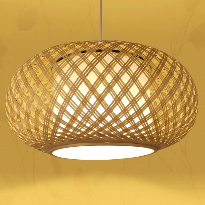 Joyce Bamboo Pendant Light