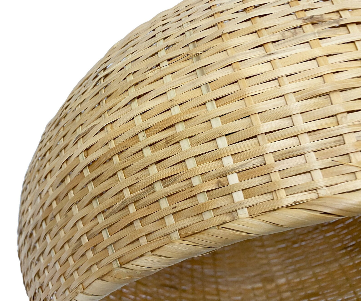 Juanita Wabi Sabi Bamboo Dome Ceiling Light Wicker Shade