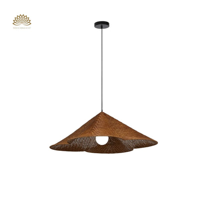 kalani pendant wicker lighting suspended with cord