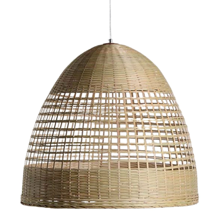 Kirsal Rattan Basket Pendant