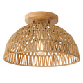 Kojanyu Woven Dome Rattan Ceiling Light