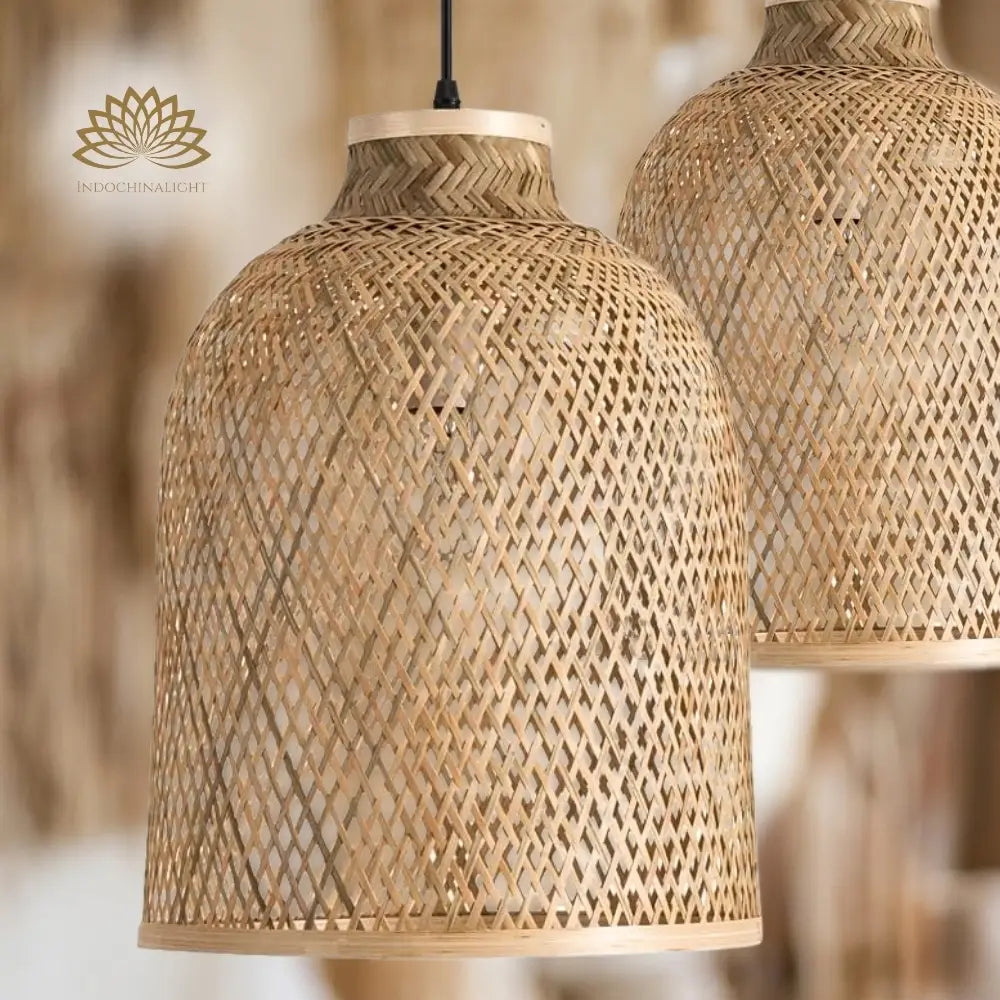Lampada Natural Bamboo Pendant Light