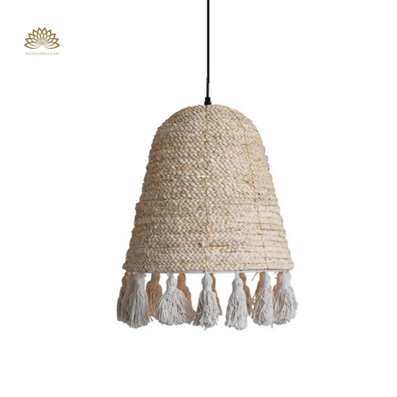 Lampara Boho Wicker Pendant Light