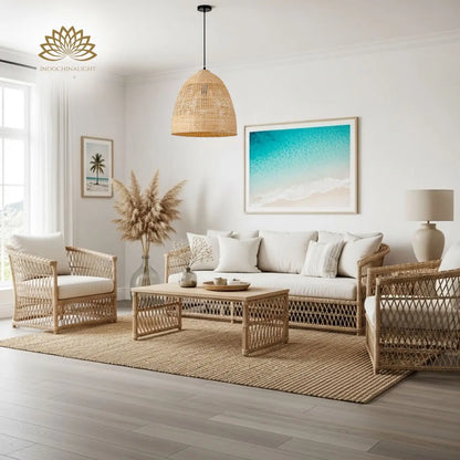 Latafa bamboo Pendant Light for living room