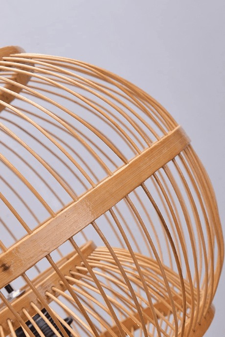 Lattice Bamboo Woven Light Shade
