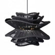 Made Goods Alondra Black Rattan Pendant Light
