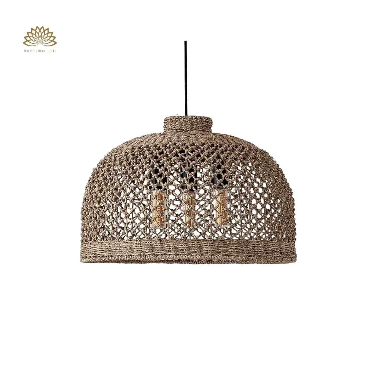 Magnolia Wicker pendant light