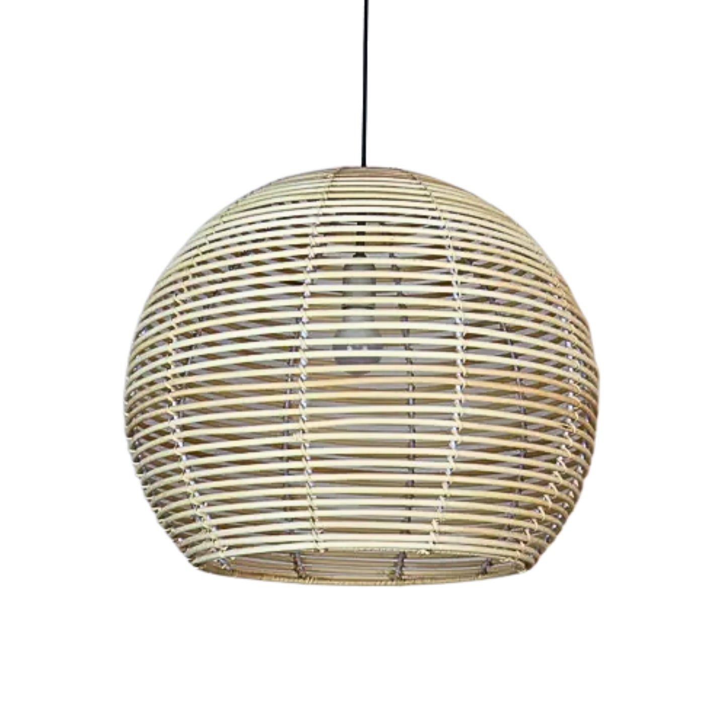 Manor Brook Verona Rattan Pendant Light