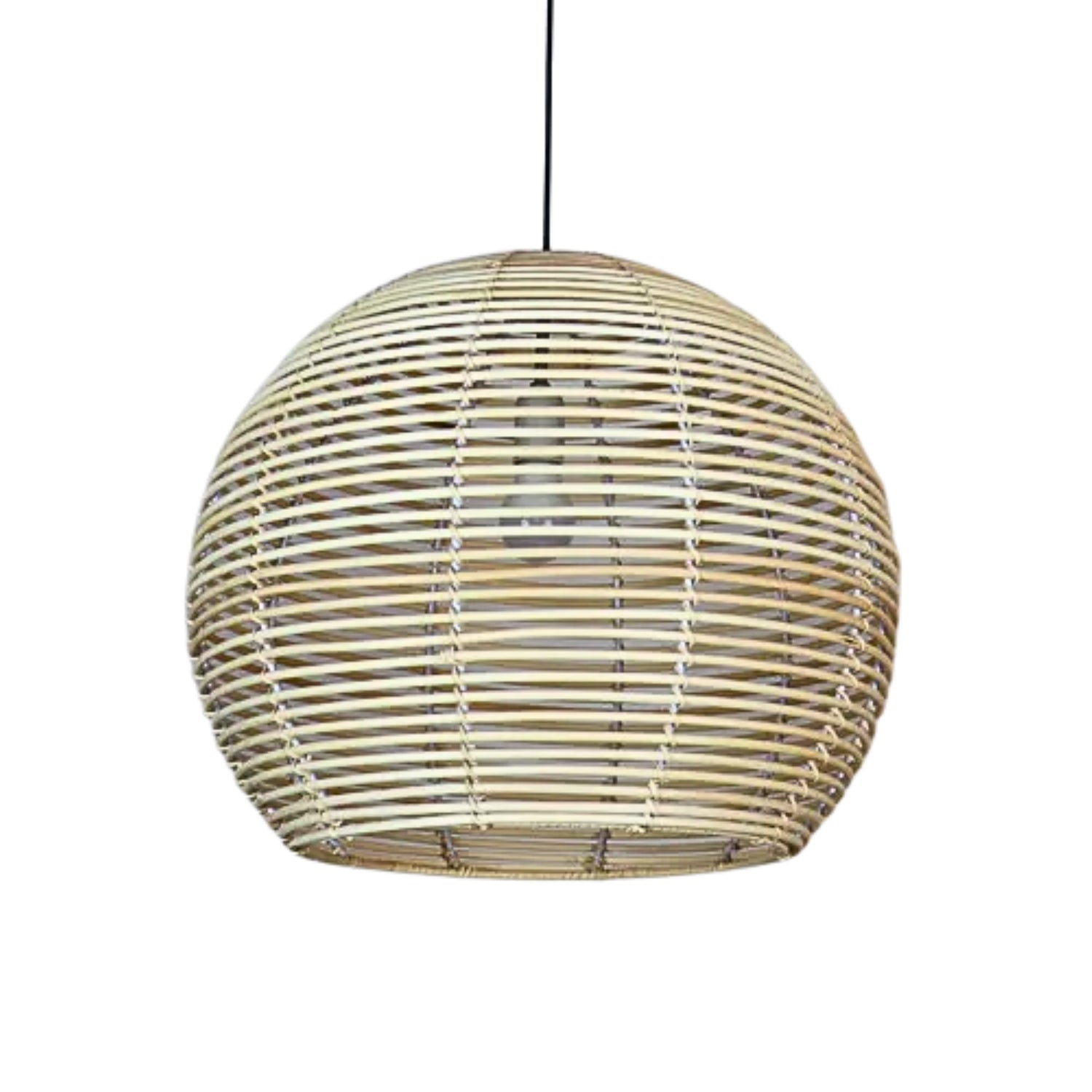 Manor Brook Verona Rattan Pendant Light