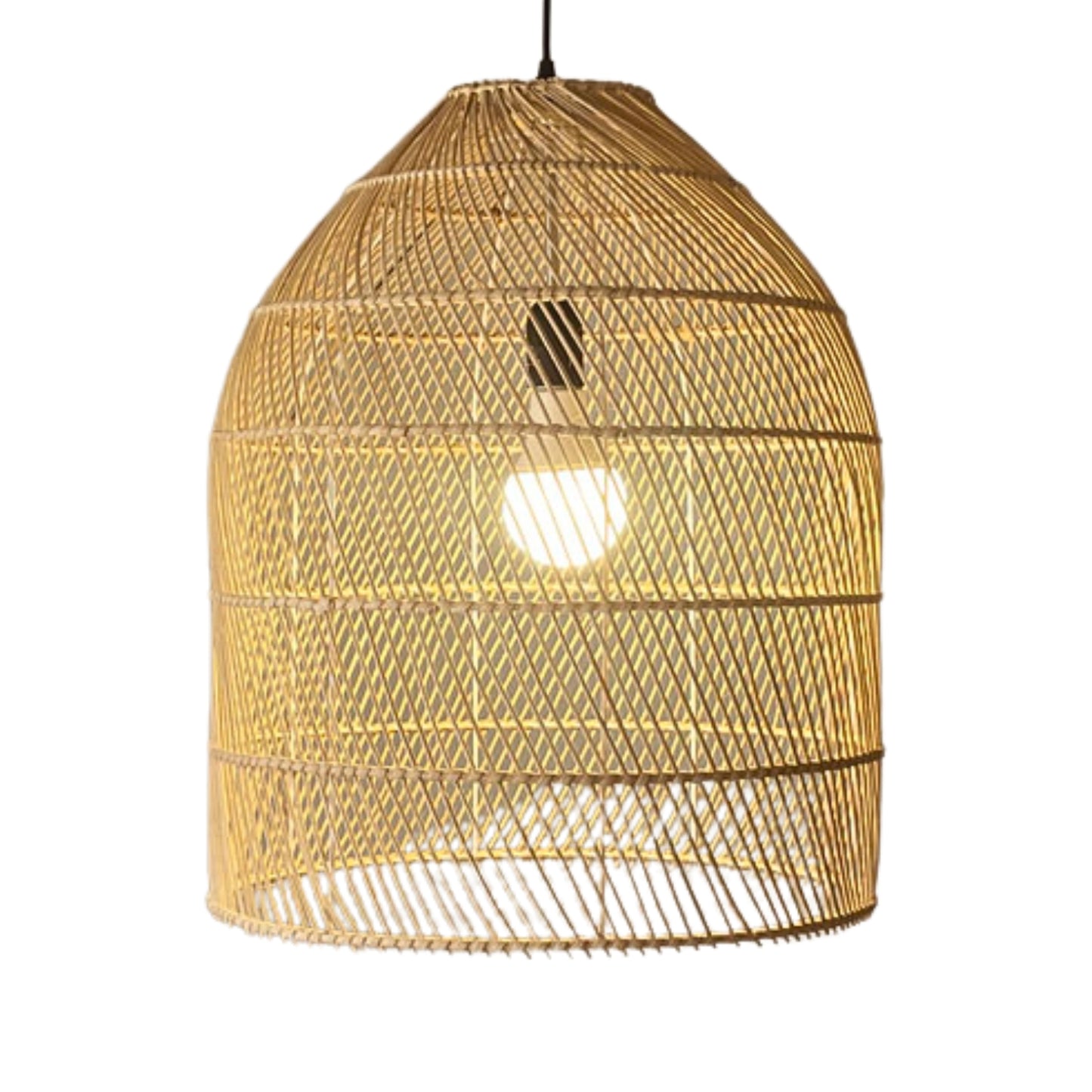 Maya Bamboo Rattan Pendant Light