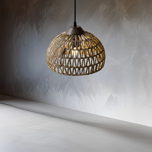 Milford Small Dome Basket Pendant Light