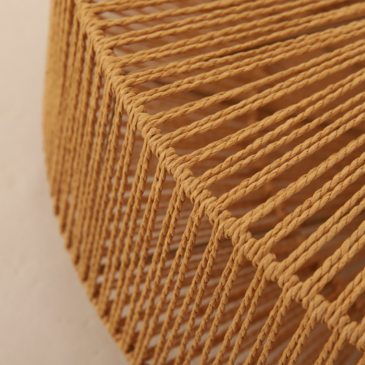 Monike Drum Rattan Ceiling Light