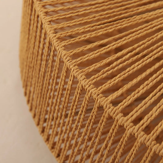 Monike Drum Rattan Ceiling Light