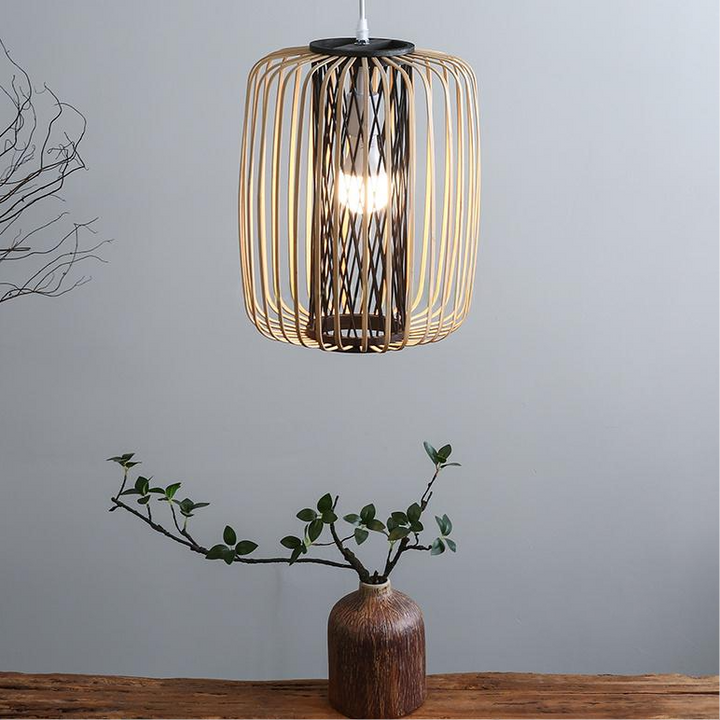 Onyx Bamboo Pendant Light Shade