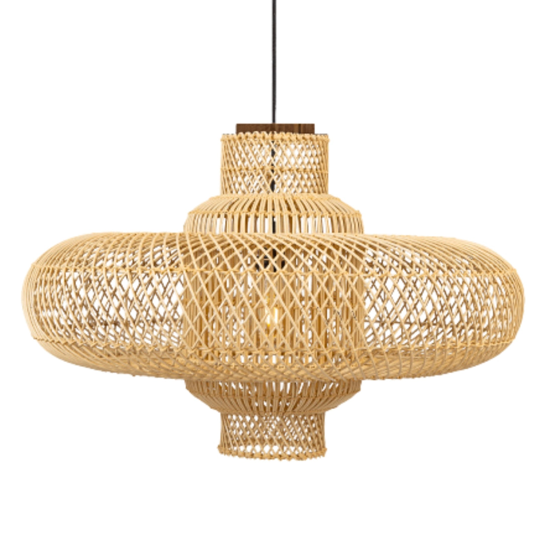Organo Woven Bamboo Pendant Light – IndochinaLight