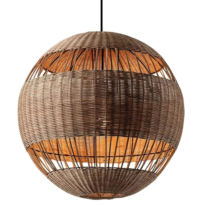 Palma Wicker Rattan Pendant Light