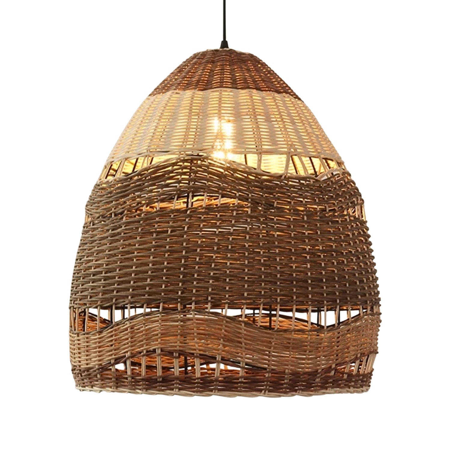 Pantalla Wicker Rattan Pendant Light