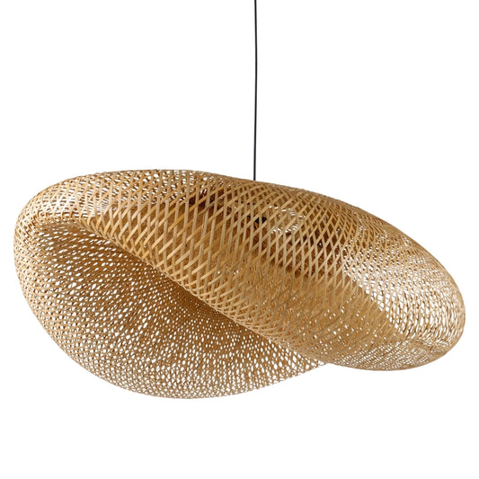 Pattranan Wabi Sabi Woven Bamboo Pendant Light