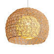 Peynir Rattan Basket Pendant Light Small