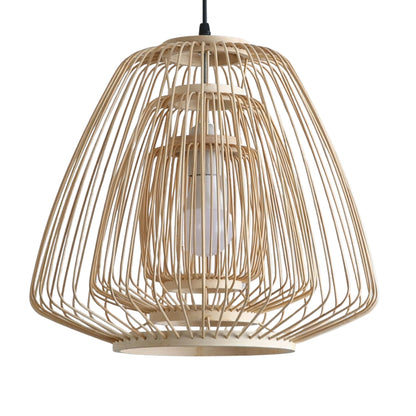 Plura Abstract Bamboo Pendant Light