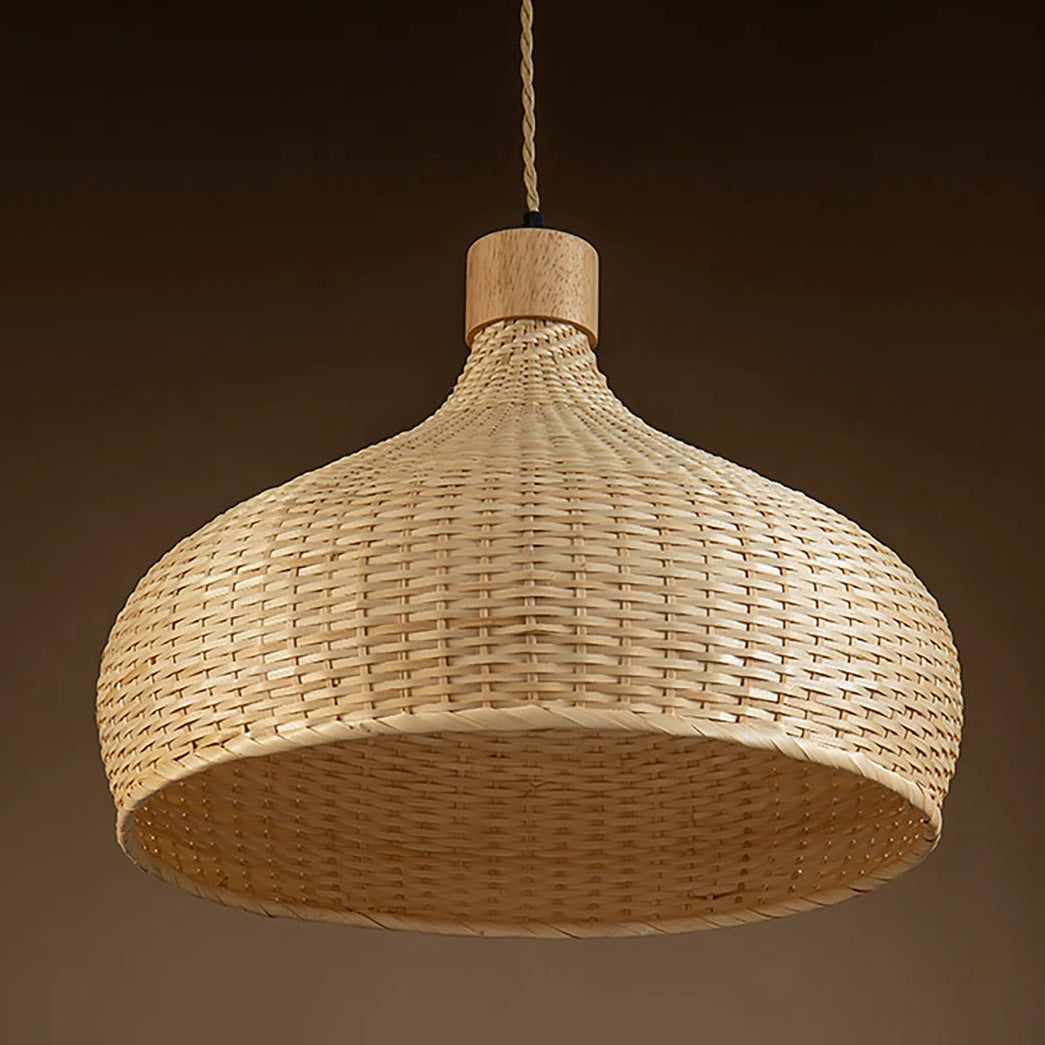 Rasa Wicker Bamboo Pendant Light