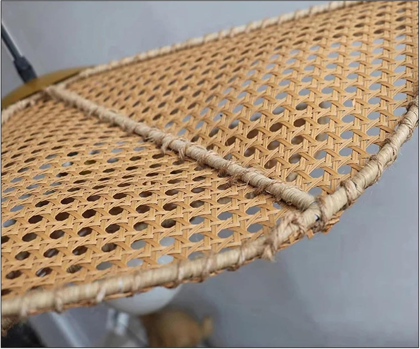 Rattan Lotus Leaf Hanging Light
