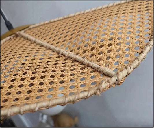 Lotus Leaf Rattan Pendant Light