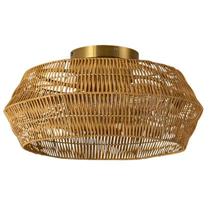 Rennnsan Coastal Rattan Ceiling Light