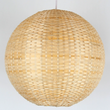 Santa Barbara Round Bamboo Pendant Light