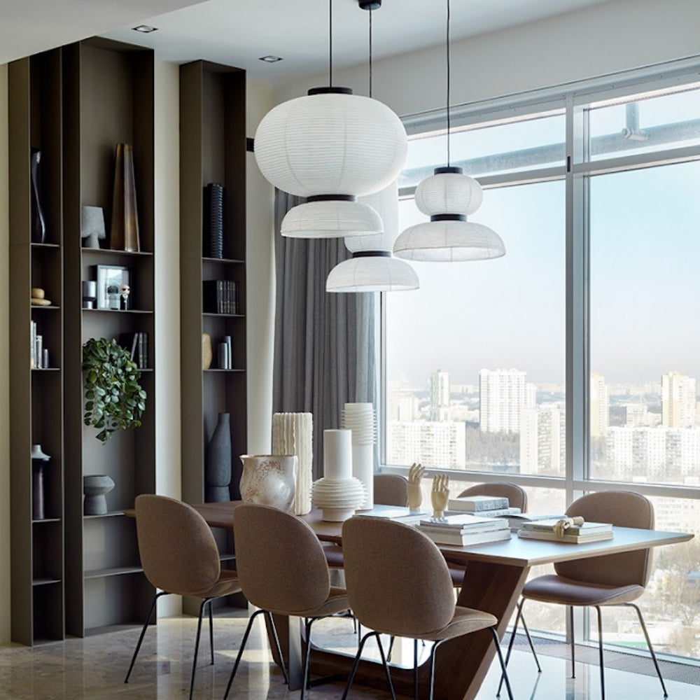 Set 3 Wabi Sabi Hourglass Pendant Light – IndochinaLight